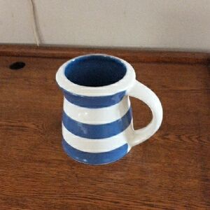 Terramoto San Francisco  Blue and White Striped Mug